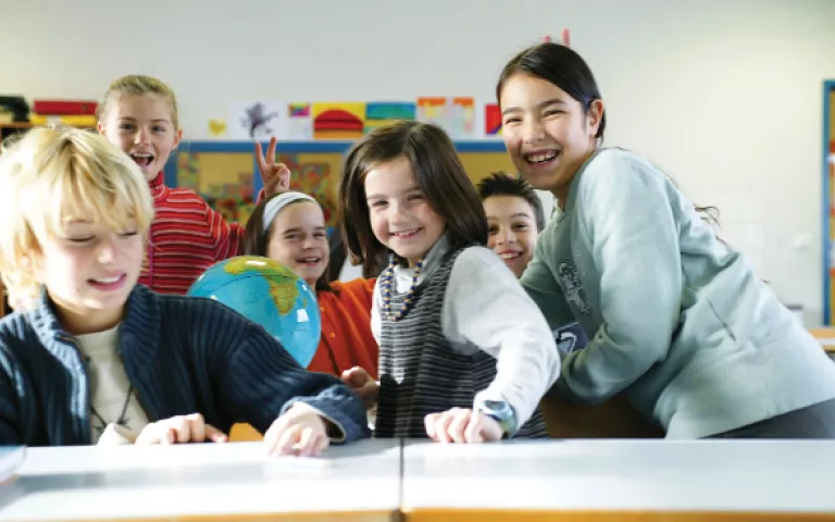 Enfants souriants