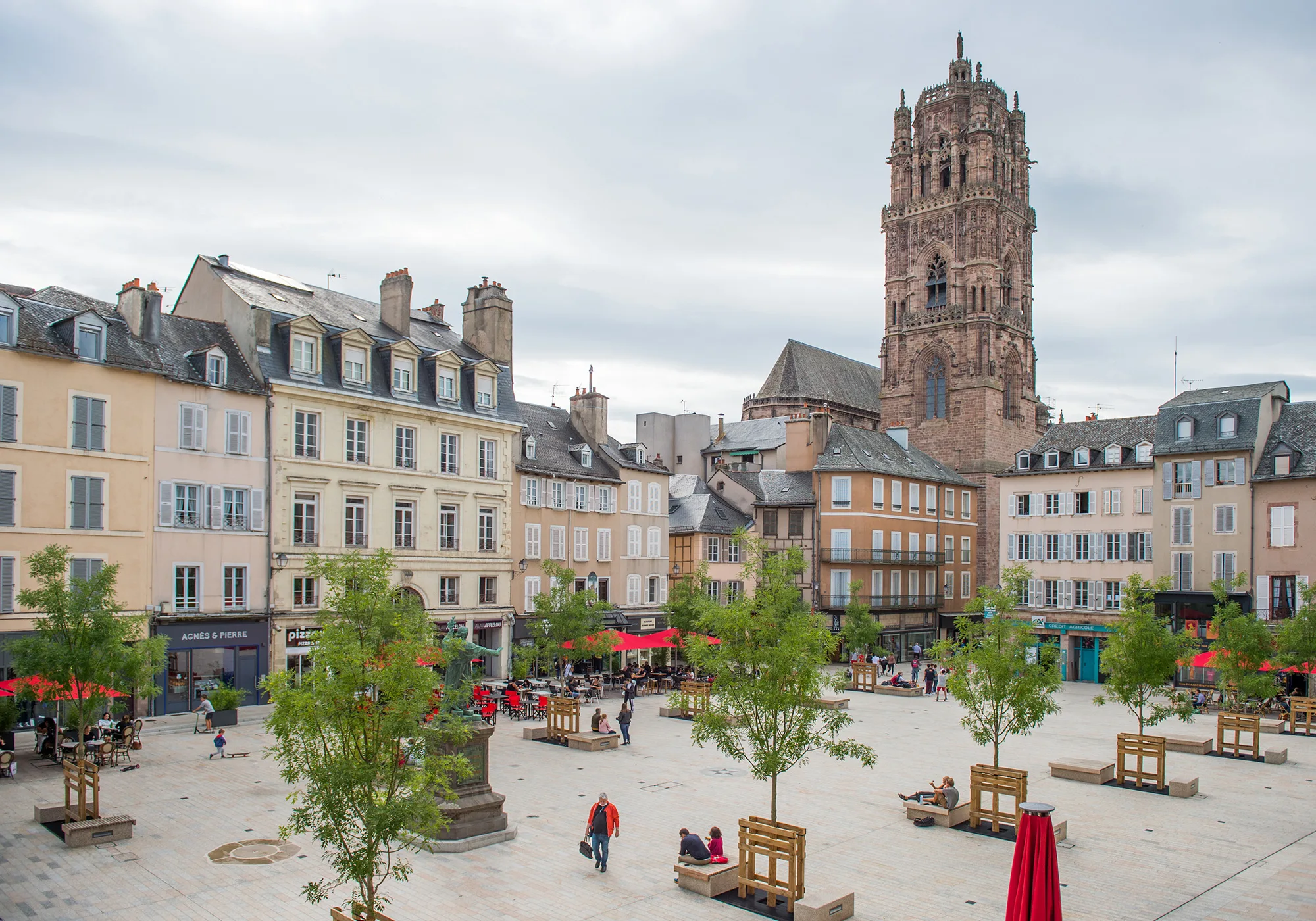 Place de la cité, Rodez