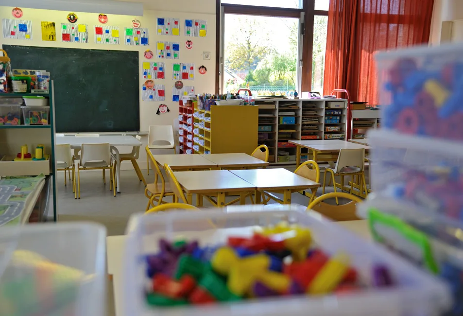 Salle de classe de maternelle