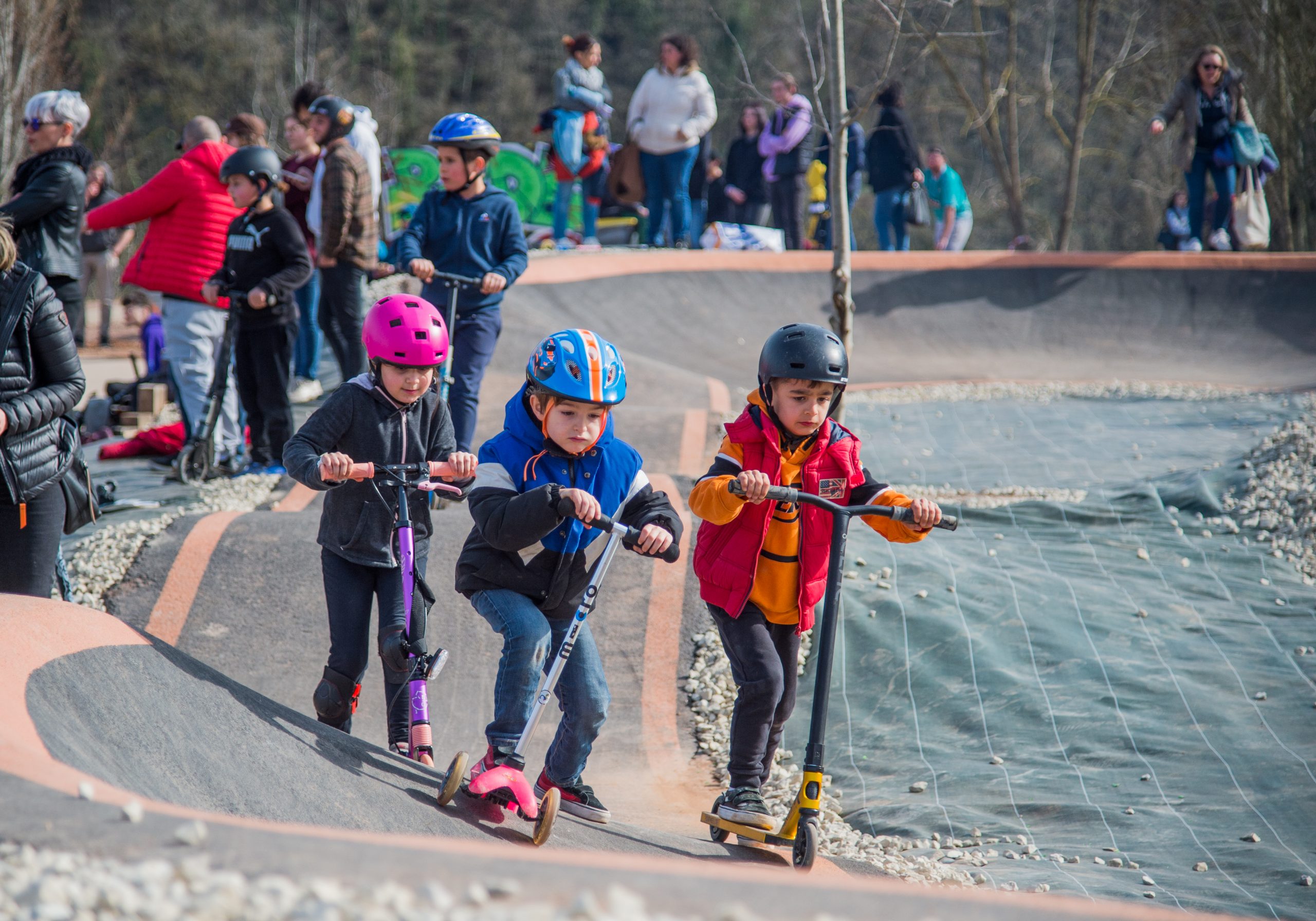 Inauguration du skate park