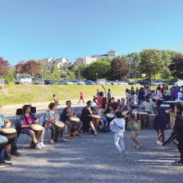 Fête dans le quartier Saint Eloi