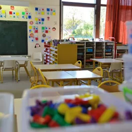 Salle de classe de maternelle